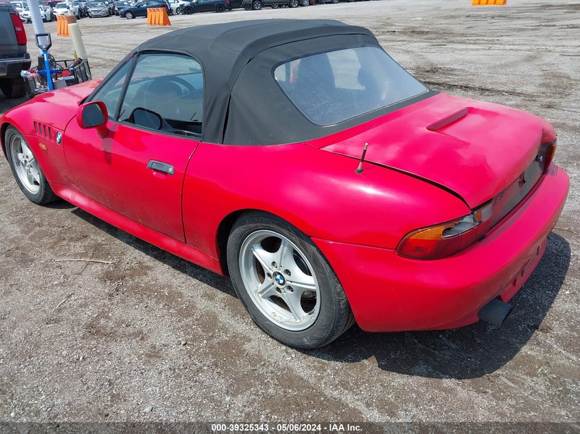 1996 BMW Z3 1.9 VIN: 4USCH7328TLB76001 Lot: 39325343