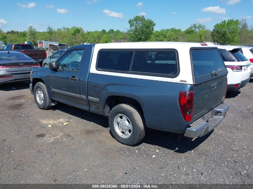 1GCCS149178188268 | 2007 CHEVROLET COLORADO