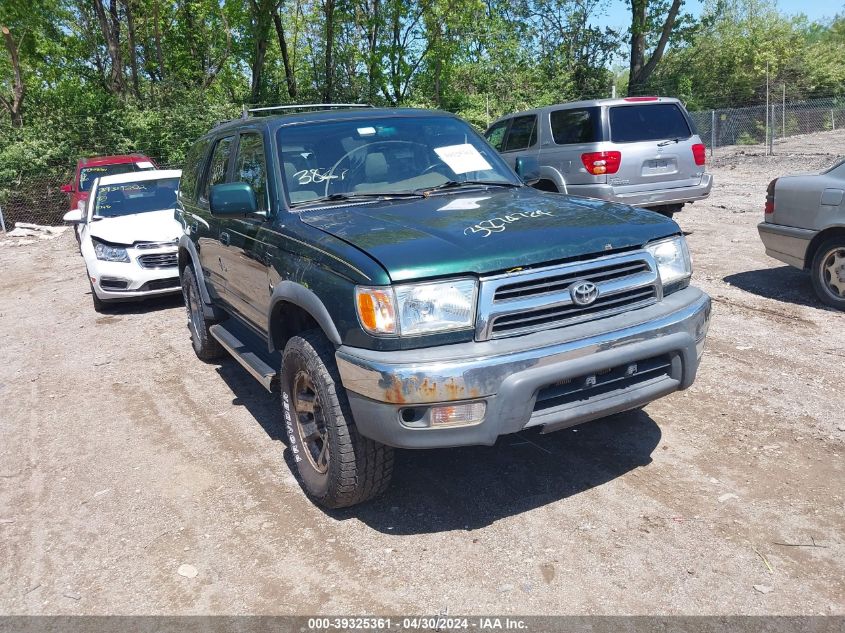 1999 Toyota 4Runner Sr5 V6 VIN: JT3HN86R1X0231562 Lot: 39325361