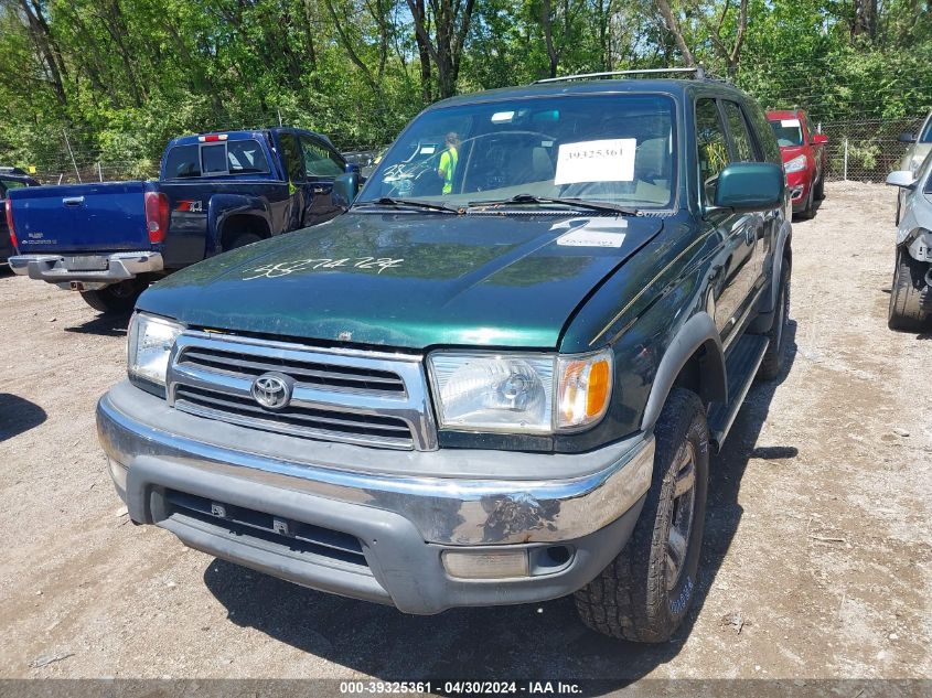 1999 Toyota 4Runner Sr5 V6 VIN: JT3HN86R1X0231562 Lot: 39325361