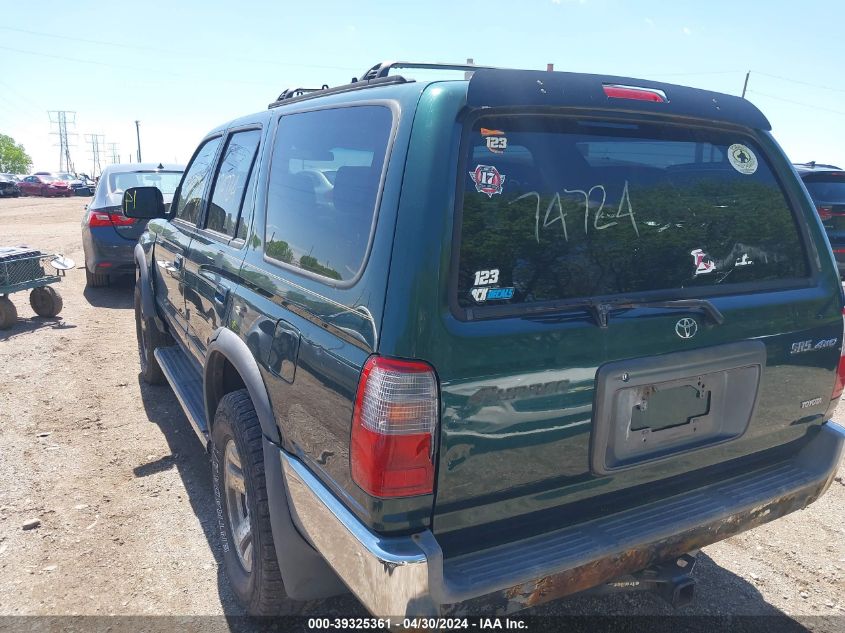 1999 Toyota 4Runner Sr5 V6 VIN: JT3HN86R1X0231562 Lot: 39325361