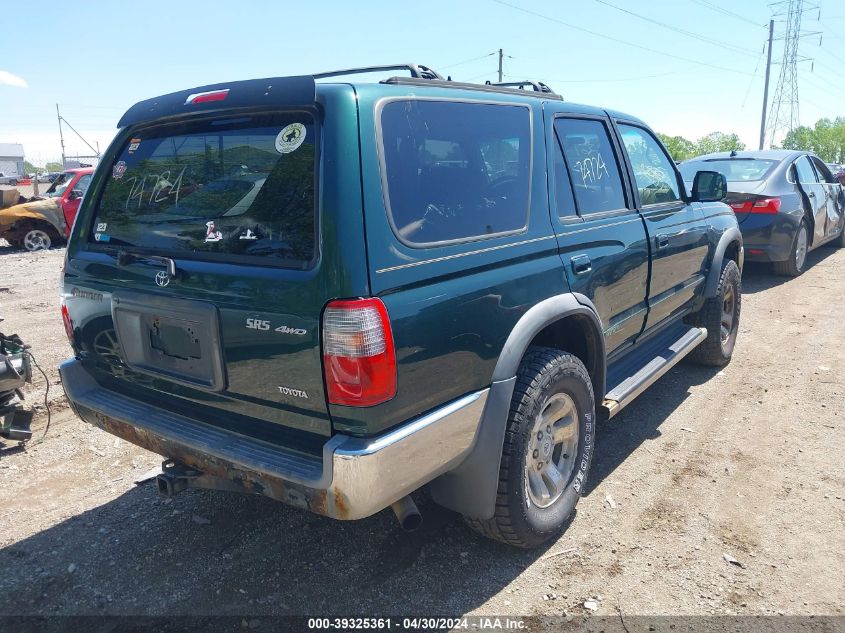 1999 Toyota 4Runner Sr5 V6 VIN: JT3HN86R1X0231562 Lot: 39325361