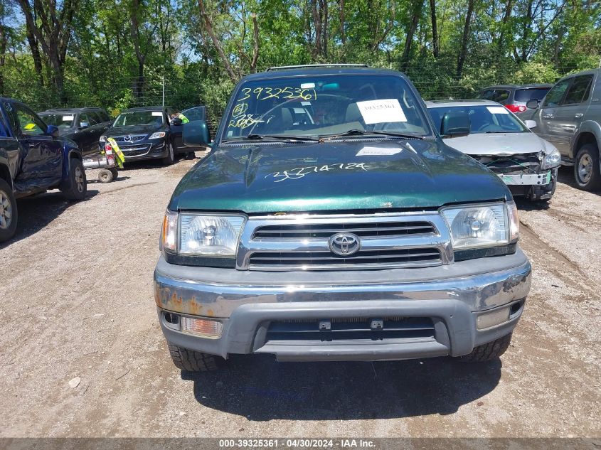 1999 Toyota 4Runner Sr5 V6 VIN: JT3HN86R1X0231562 Lot: 39325361