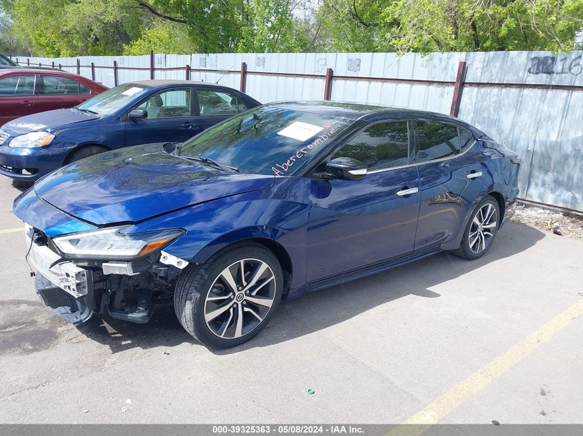 2020 NISSAN MAXIMA SV XTRONIC CVT - 1N4AA6CV9LC375504