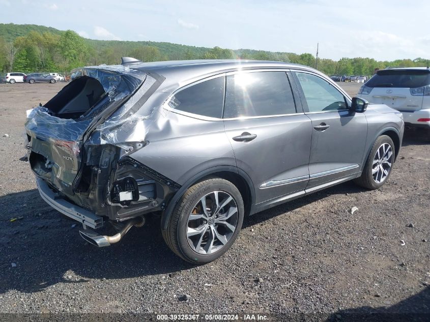 2023 Acura Mdx Technology Package VIN: 5J8YE1H47PL001397 Lot: 39325367