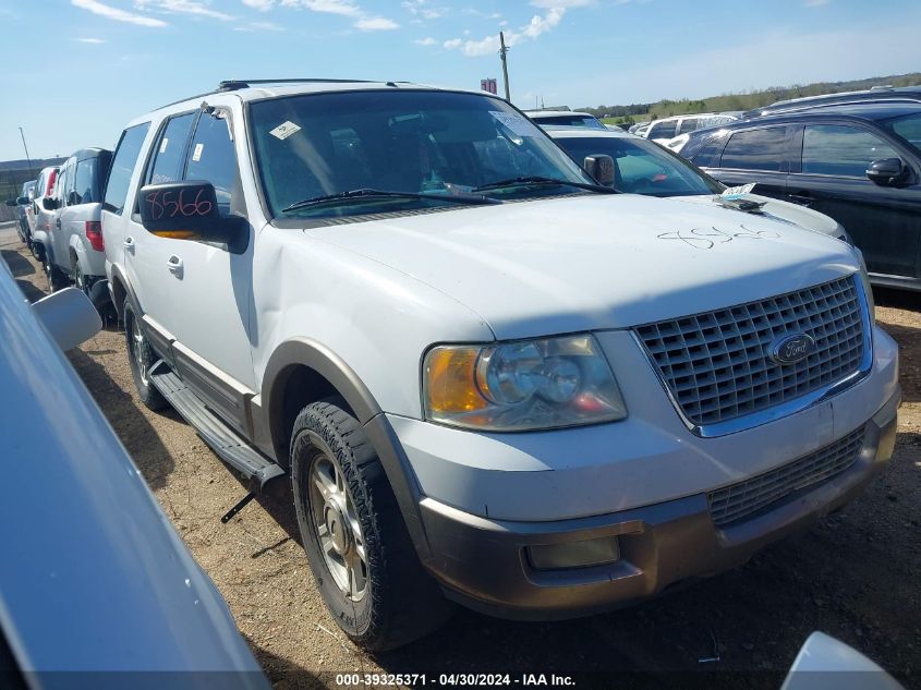 2003 Ford Expedition Eddie Bauer VIN: 1FMFU17L23LA86821 Lot: 39325371