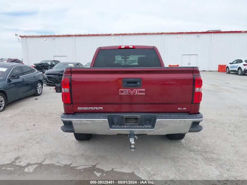 2017 GMC Sierra 1500 Sle VIN: 1GTR1MEC5HZ139336 Lot: 39325451