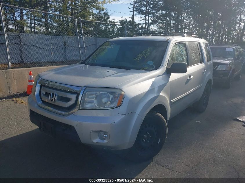 2009 Honda Pilot Ex VIN: 5FNYF484X9B030881 Lot: 39325525