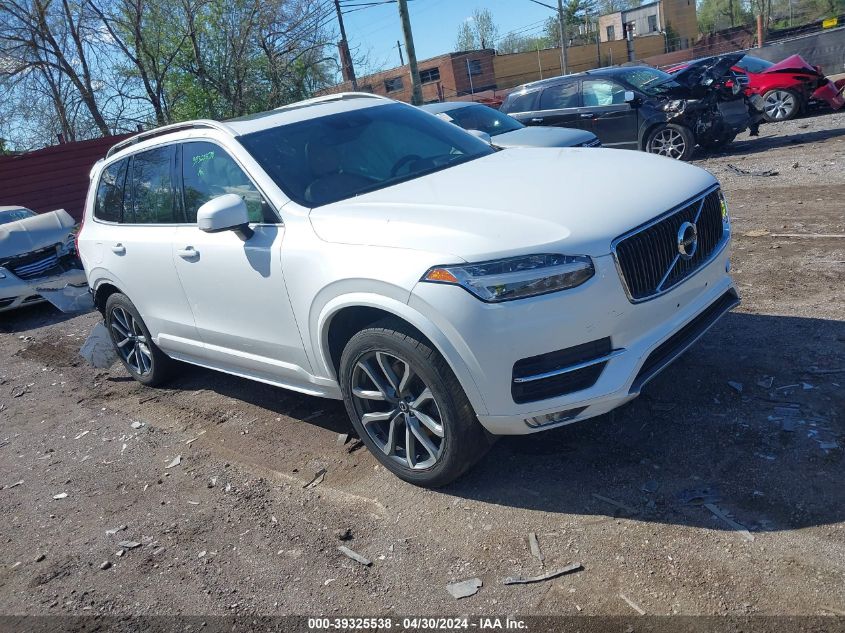 2019 Volvo Xc90 T6 Momentum VIN: YV4A22PK5K1500330 Lot: 39325538