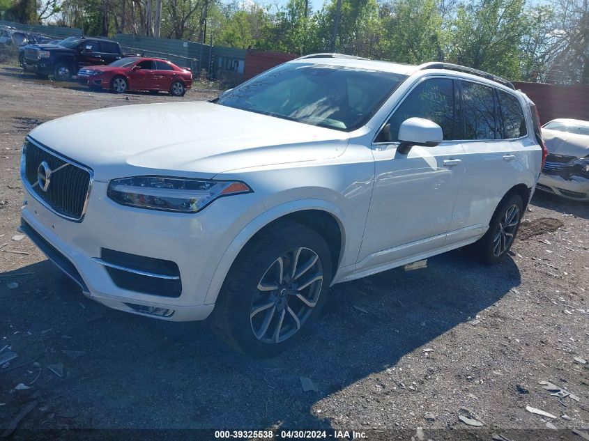 2019 Volvo Xc90 T6 Momentum VIN: YV4A22PK5K1500330 Lot: 39325538