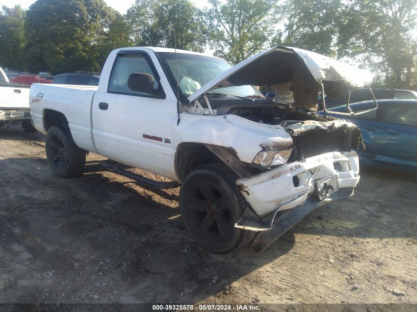 1998 Dodge Ram 1500 VIN: 1B7HF16YXWS577605 Lot: 40290315