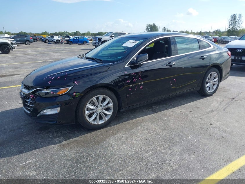 2022 CHEVROLET MALIBU LT - 1G1ZD5ST3NF159074