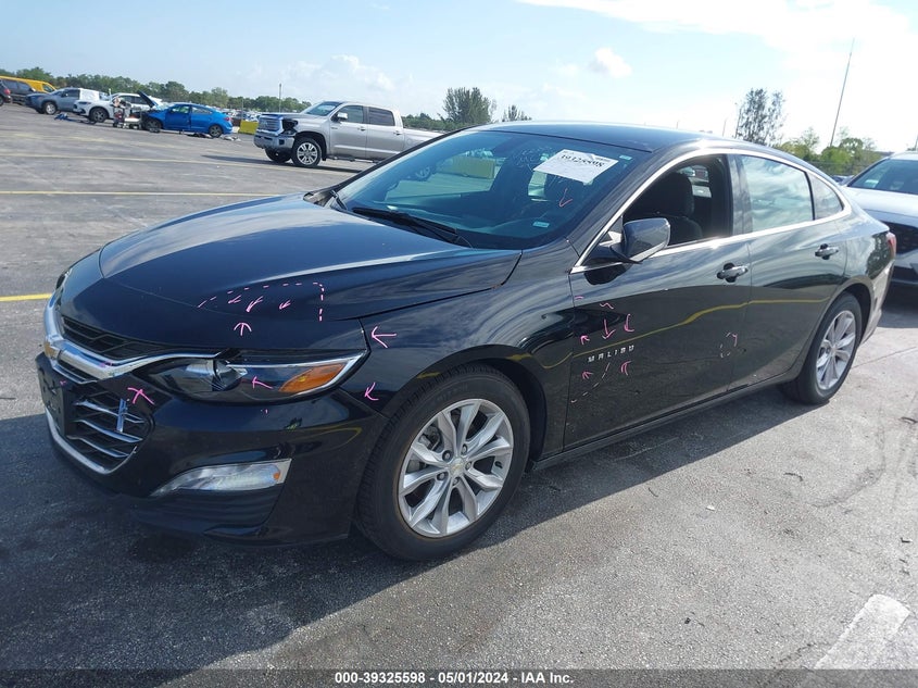 2022 CHEVROLET MALIBU LT - 1G1ZD5ST3NF159074