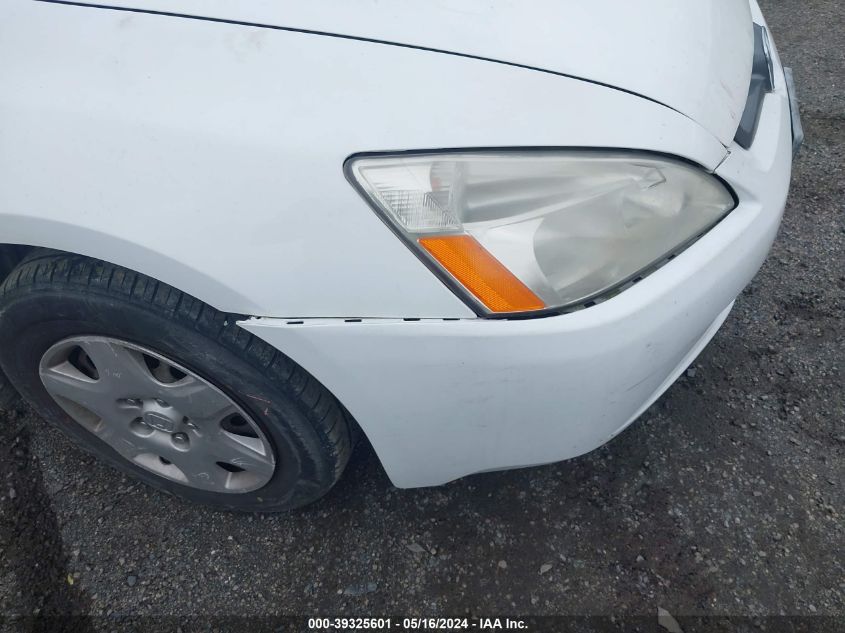 2005 Honda Accord 2.4 Lx VIN: 1HGCM564X5A163587 Lot: 39325601