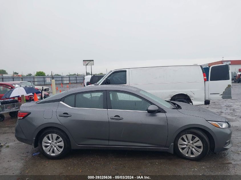 2023 Nissan Sentra S Xtronic Cvt VIN: 3N1AB8BV3PY313018 Lot: 39325636