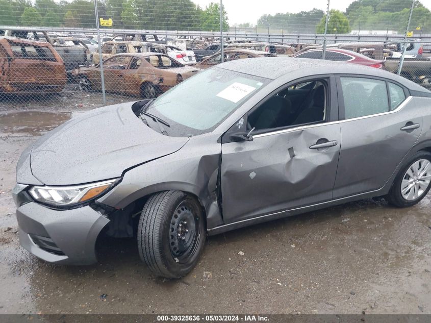 2023 Nissan Sentra S Xtronic Cvt VIN: 3N1AB8BV3PY313018 Lot: 39325636