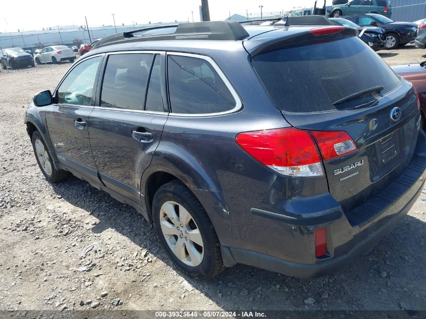 2012 Subaru Outback 2.5I Limited VIN: 4S4BRBKC5C3202199 Lot: 39325645