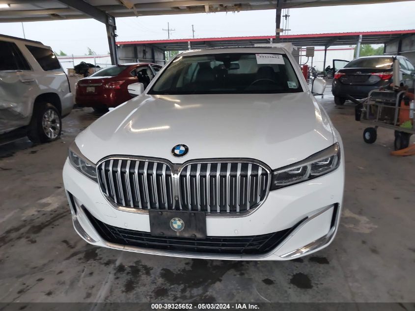 2020 BMW 740I xDrive VIN: WBA7T4C07LGG62727 Lot: 39325652