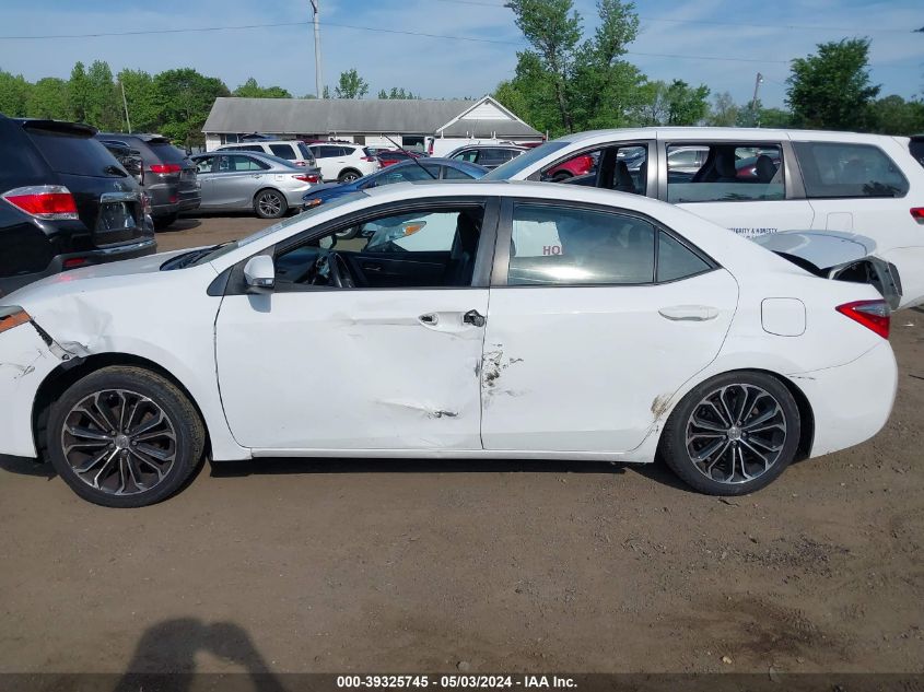 2015 Toyota Corolla S Plus VIN: 2T1BURHE8FC327990 Lot: 39325745