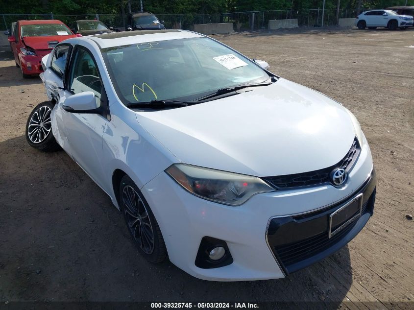 2015 TOYOTA COROLLA L/LE/LE PLS/PRM/S/S PLS - 2T1BURHE8FC327990