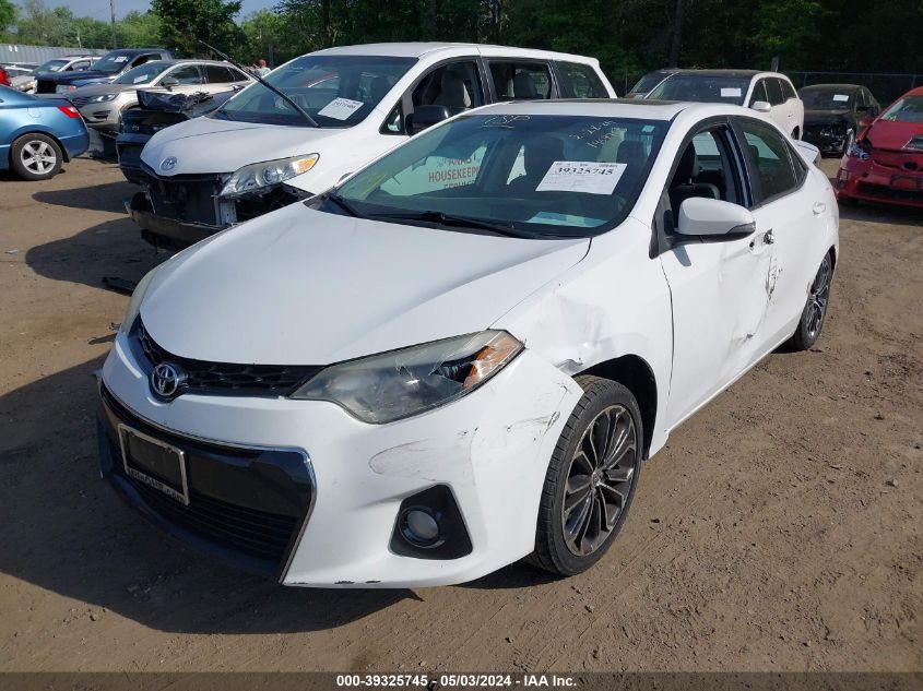 2T1BURHE8FC327990 2015 TOYOTA COROLLA - Image 2