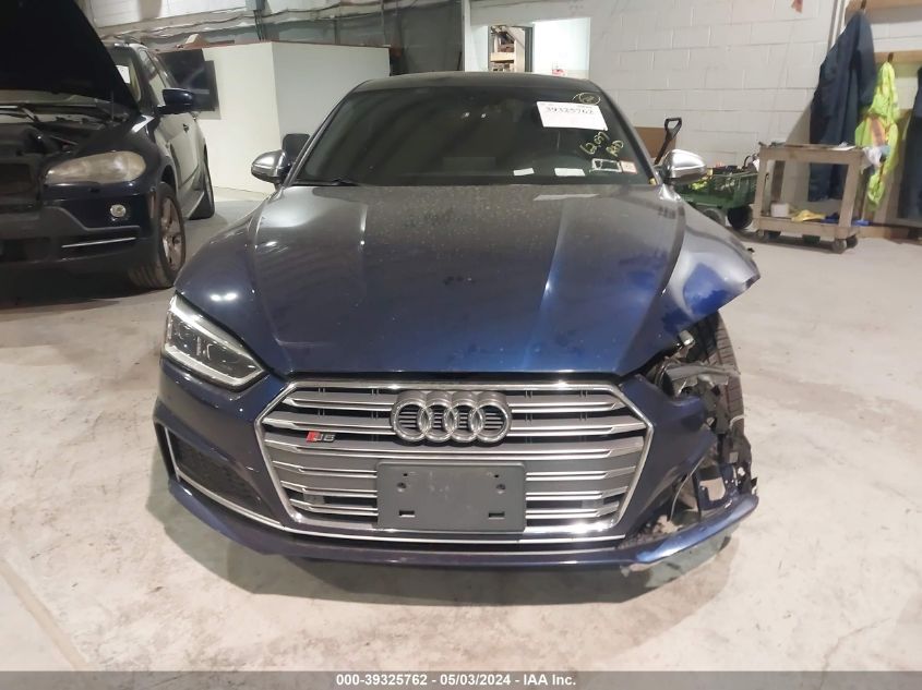 2018 Audi S5 3.0T Premium Plus VIN: WAUB4CF52JA013553 Lot: 39325762