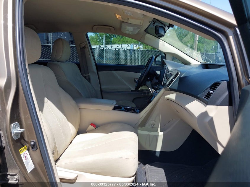 2010 Toyota Venza VIN: 4T3ZA3BB7AU035104 Lot: 39325777