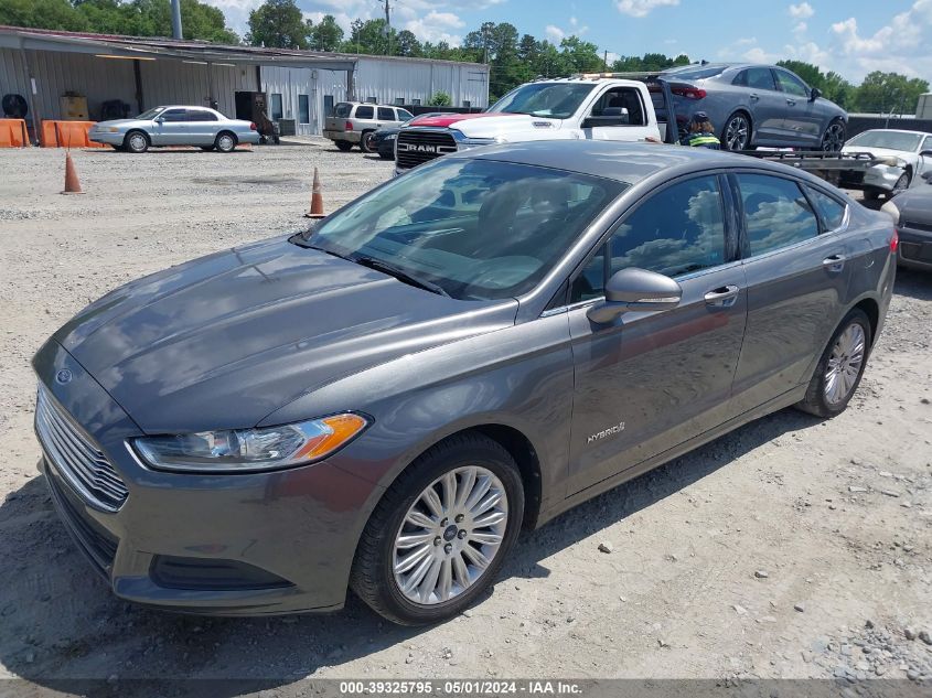 3FA6P0LU0DR249690 | 2013 FORD FUSION HYBRID