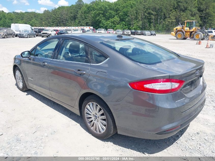 3FA6P0LU0DR249690 | 2013 FORD FUSION HYBRID