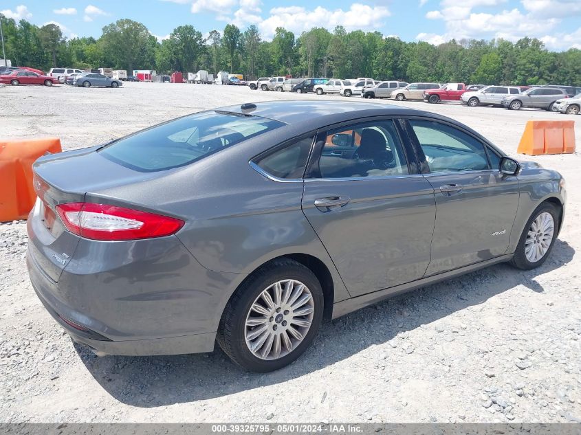 3FA6P0LU0DR249690 | 2013 FORD FUSION HYBRID