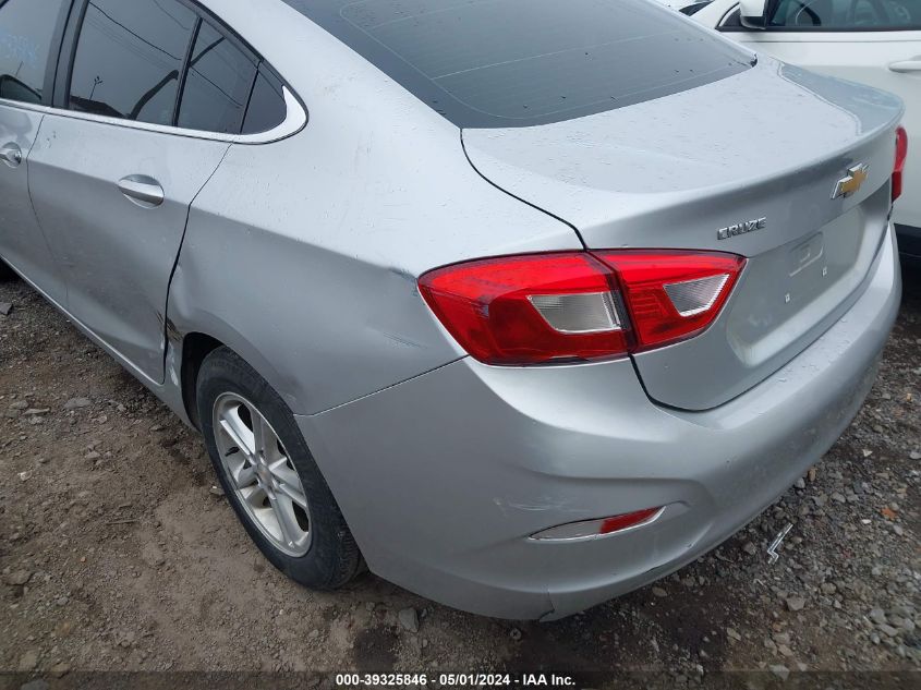 2018 Chevrolet Cruze Lt Auto VIN: 1G1BE5SM6J7115078 Lot: 39325846