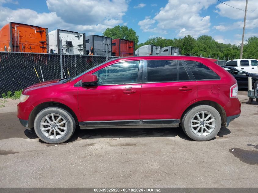 2009 Ford Edge Sel VIN: 2FMDK38C19BA99902 Lot: 39325928