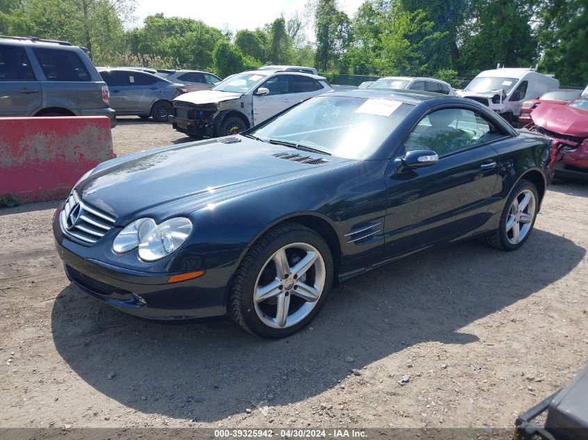 WDBSK75F24F066690 | 2004 MERCEDES-BENZ SL 500