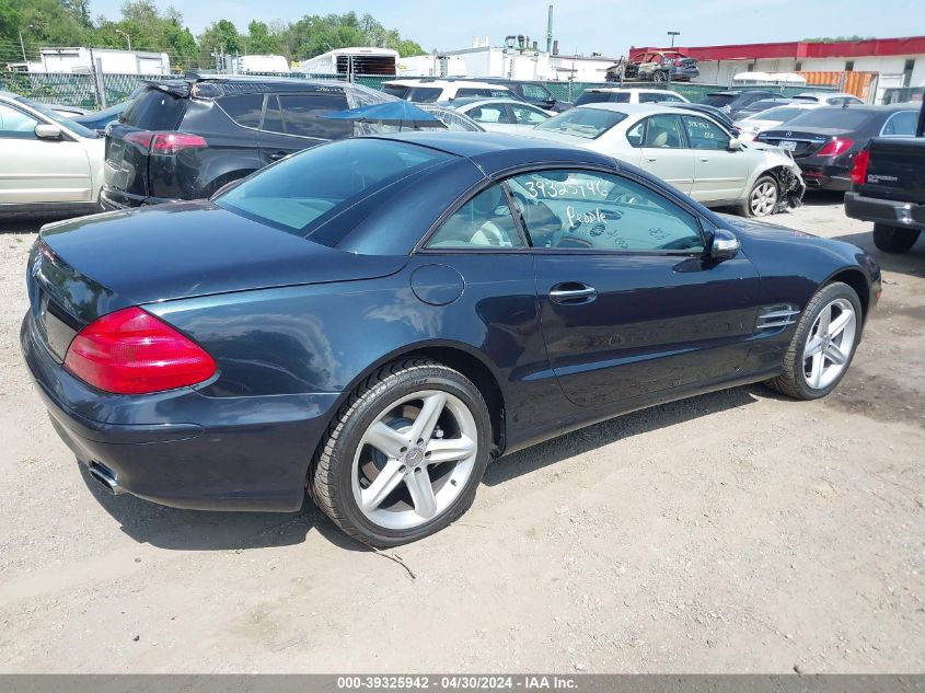 WDBSK75F24F066690 | 2004 MERCEDES-BENZ SL 500