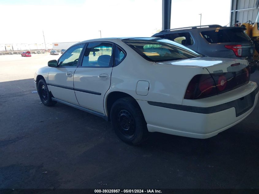 2004 Chevrolet Impala VIN: 2G1WF52E549129211 Lot: 39325957