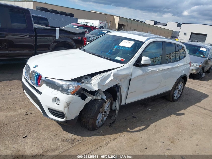 VIN 5UXWX9C55H0T04713 2017 BMW X3 XDRIVE28I