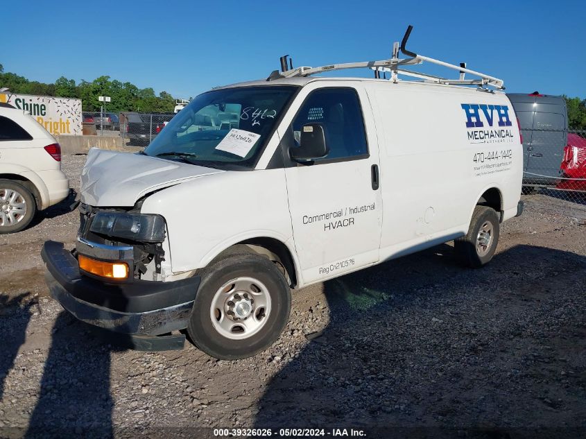 2020 Chevrolet Express Cargo Rwd 2500 Regular Wheelbase Wt VIN: 1GCWGAFG5L1228462 Lot: 39326026