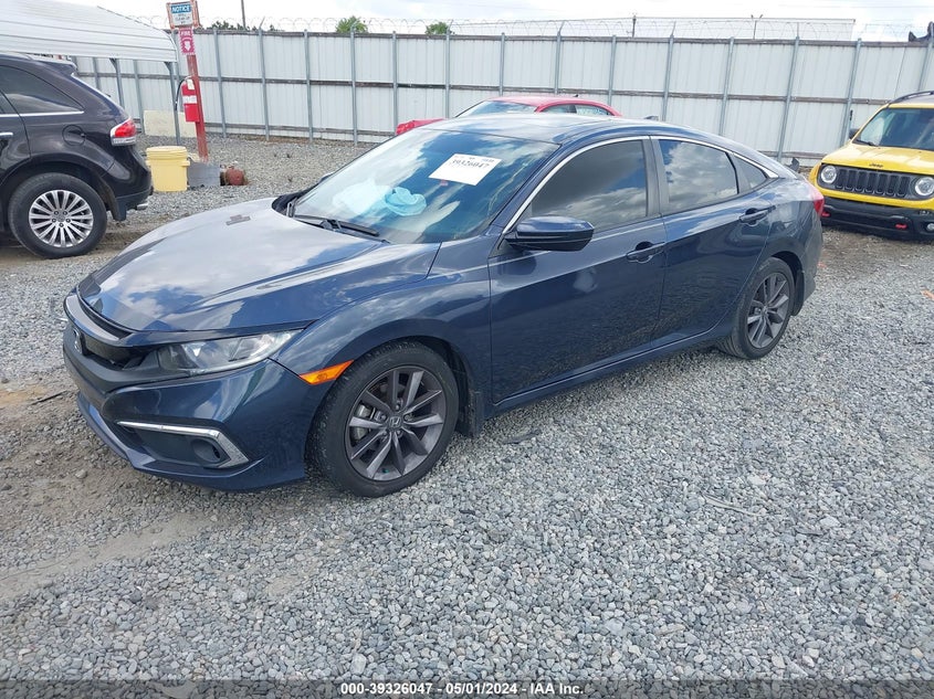 VIN 19XFC1F79ME011488 2021 HONDA CIVIC EX-L