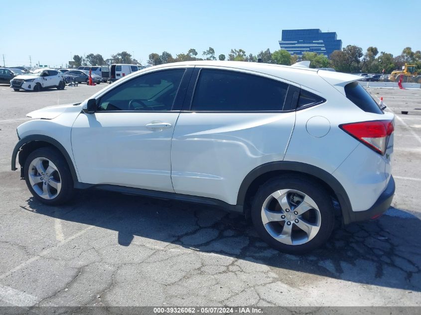 2019 Honda Hr-V Lx VIN: 3CZRU6H33KM709223 Lot: 39326062