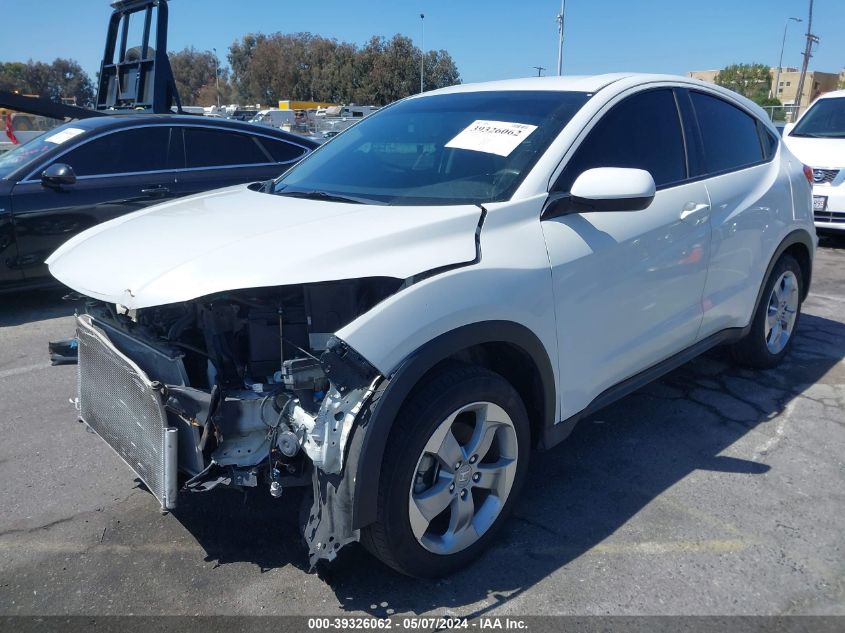 2019 Honda Hr-V Lx VIN: 3CZRU6H33KM709223 Lot: 39326062