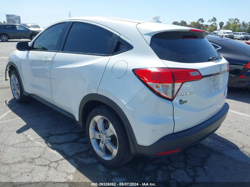 2019 Honda Hr-V Lx VIN: 3CZRU6H33KM709223 Lot: 39326062