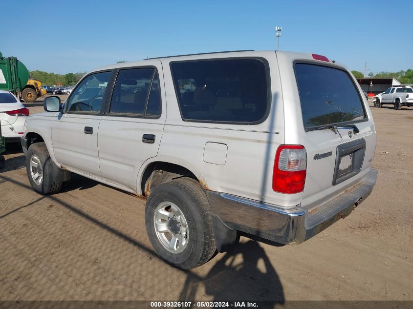 2000 Toyota 4Runner VIN: JT3GM84R2Y0063580 Lot: 39326107