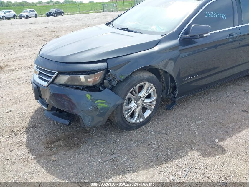 2015 Chevrolet Impala 2Lt VIN: 2G1125S3XF9107275 Lot: 39326136