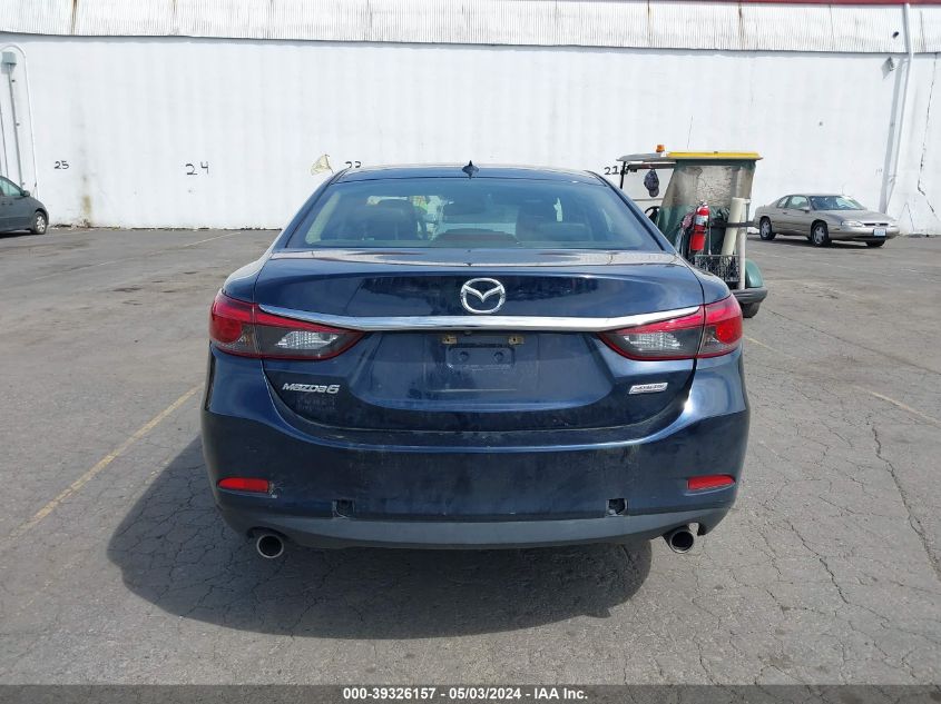 2016 Mazda Mazda6 I Touring VIN: JM1GJ1T5XG1446248 Lot: 39326157