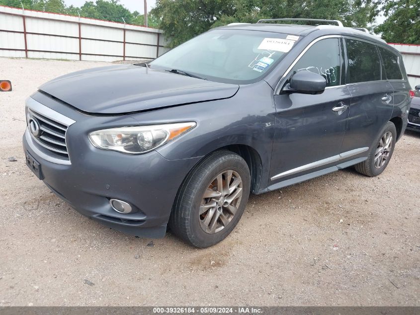 2014 Infiniti Qx60 VIN: 5N1AL0MN8EC552493 Lot: 39326184