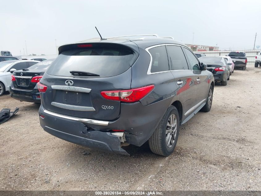 2014 Infiniti Qx60 VIN: 5N1AL0MN8EC552493 Lot: 39326184