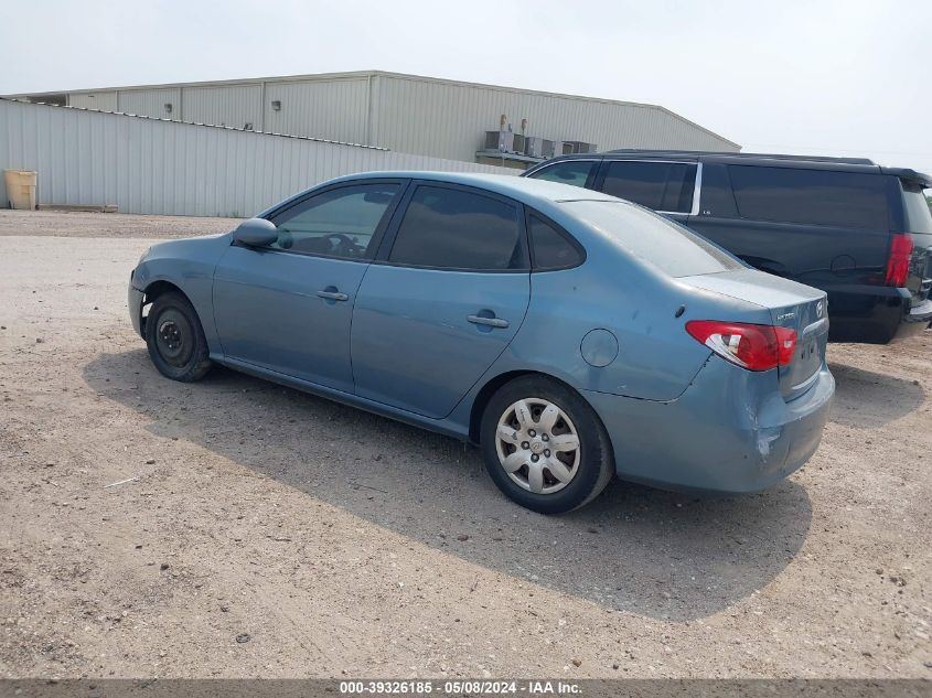 2007 Hyundai Elantra Gls/Limited/Se VIN: KMHDU46D97U112401 Lot: 39326185