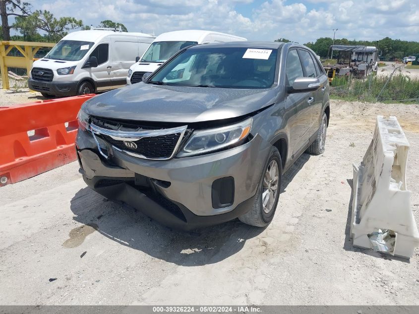 2014 KIA SORENTO LX - 5XYKT3A65EG469025