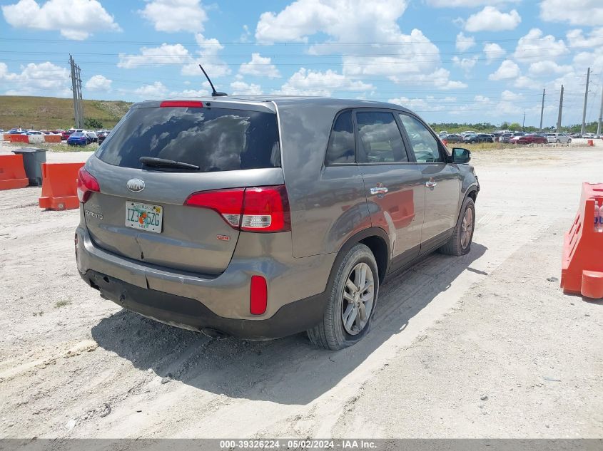 2014 KIA SORENTO LX - 5XYKT3A65EG469025