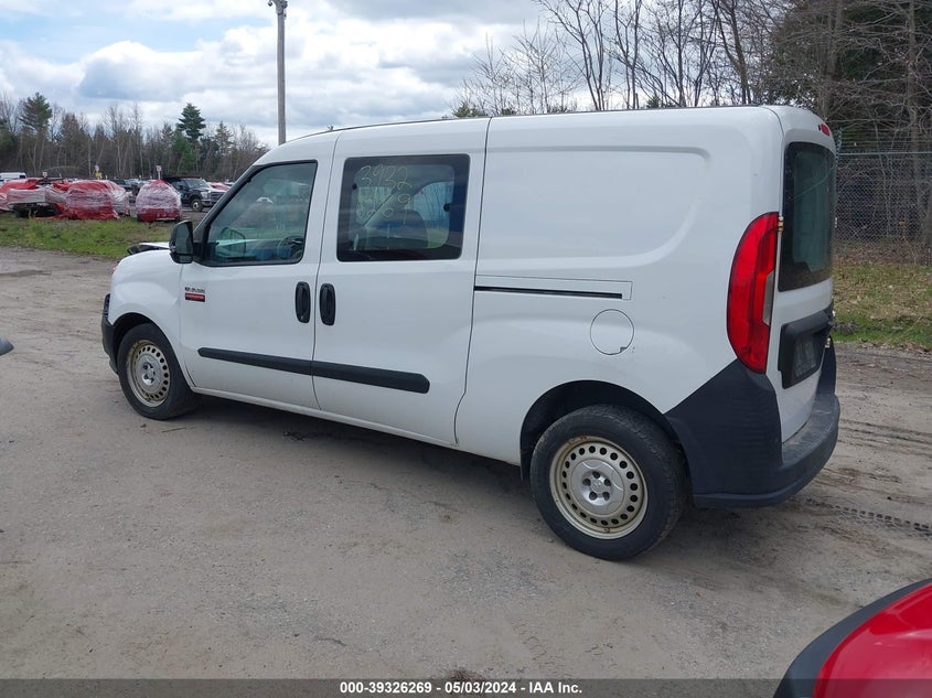 2016 Ram Promaster City Tradesman VIN: ZFBERFAT0G6C36295 Lot: 39326269
